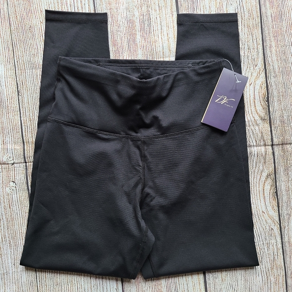 dragon fit Pants - Dragon Fit Black Leggings Full Length Size Large